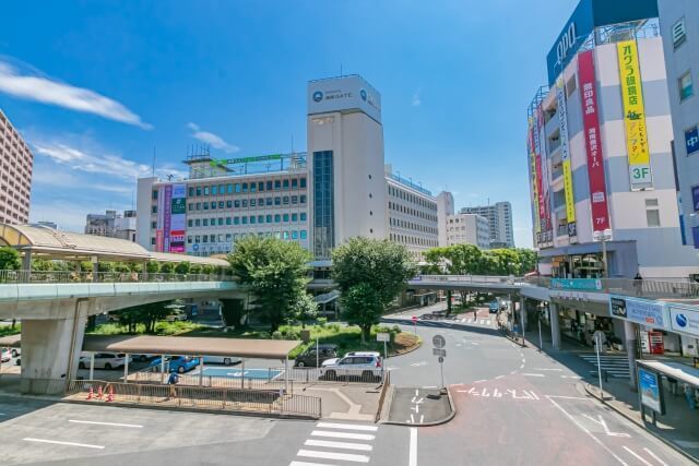 藤沢駅の駅前広場